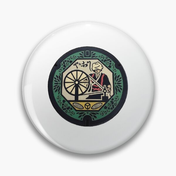Item preview, Yao City, Osaka Manhole Cover designed and sold by blahdeedah.
