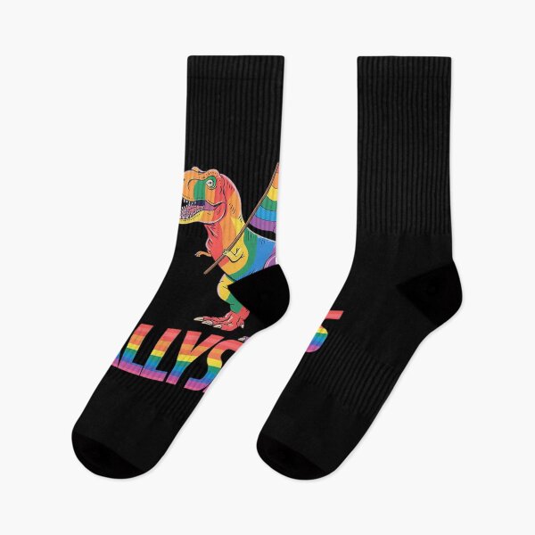 Item preview, Allysaurus LGBT Dinosaur Rainbow Flag Ally LGBT Pride 1  designed and sold by DigitaldeligArt.