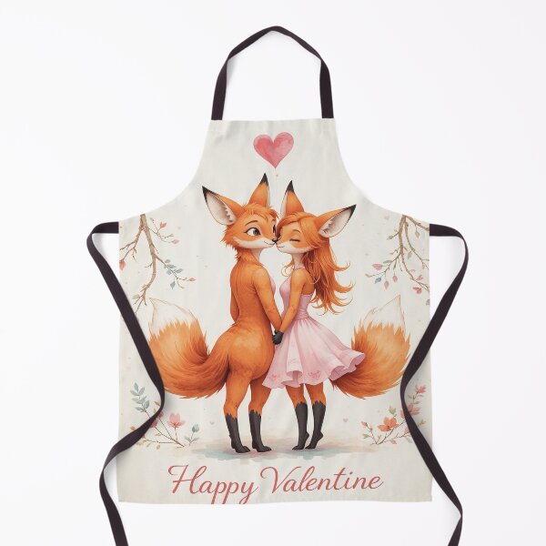 Item preview, Fox Couple Valentine Cute Woodland Valentines Day designed and sold by Angelsartsandpattern.