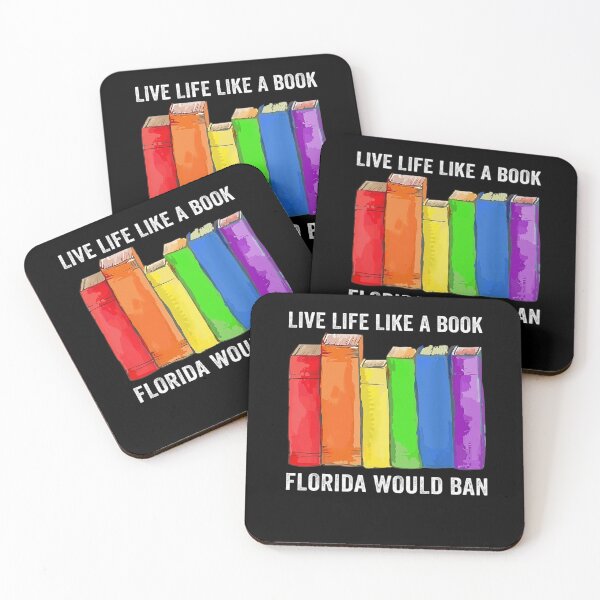Item preview, Live Life Like A Book Florida Would Ban LGBT Month designed and sold by AmandasHastie.