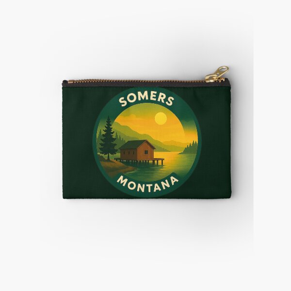 Item preview, Somers Montana USA Vintage Travel  designed and sold by Thistle-TShop.