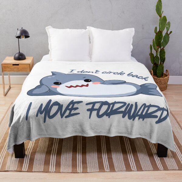 Item preview, I Move Forward Shark designed and sold by DesukiShop.