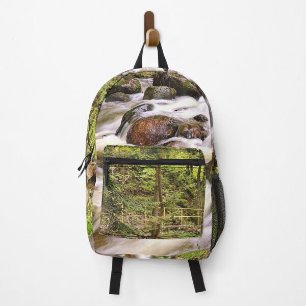 Item preview, Mountain River Cascade in Green Spring Forest designed and sold by Holub Art Studio & design.