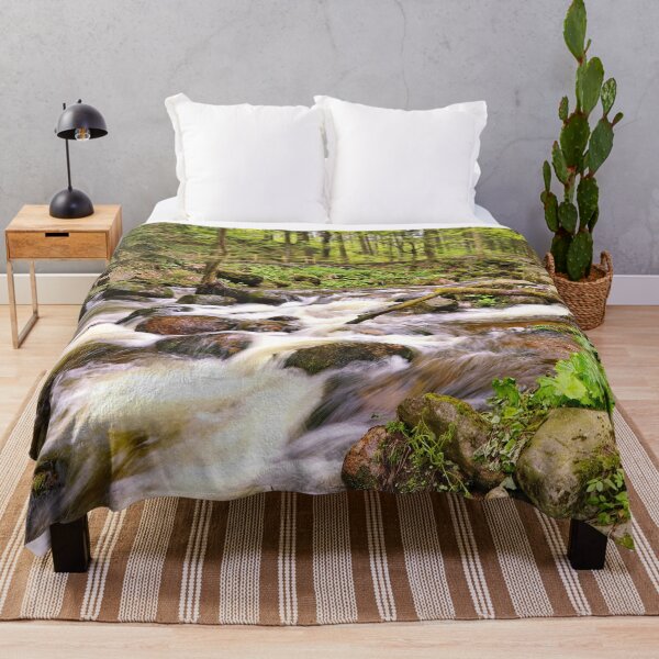 Item preview, Mountain River Cascade in Green Spring Forest designed and sold by Holub Art Studio & design.