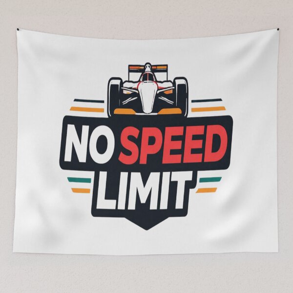 Item preview, No Speed Limit – Motorsport Speed & Performance Mindset T-Shirt designed and sold by RMTrendy.