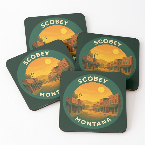 Item preview, Scobey Montana USA Vintage Travel  designed and sold by Thistle-TShop.
