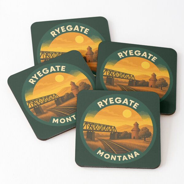 Item preview, Ryegate Montana USA Vintage Travel  designed and sold by Thistle-TShop.