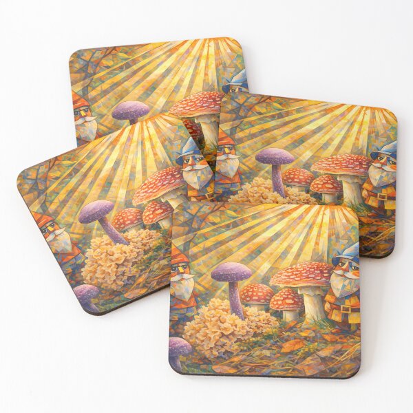 Item preview, Gnomes in Enchanted Forest designed and sold by cuprum.