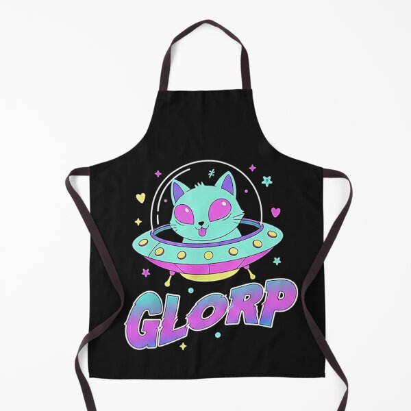 Item preview, Alien Cat Glorp T-Shirt | Cute Space Kitty UFO Graphic | Neon Pastel Sci-Fi Aesthetic Tee designed and sold by ZyxDes.