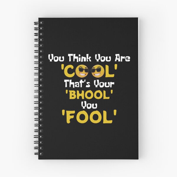 Item preview, Funny Sarcastic HINDI Typography – Quirky Desi Quote Design VER35 designed and sold by mndesignworx.