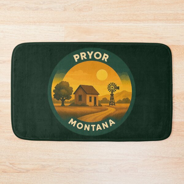Item preview, Pryor Montana USA Vintage Travel  designed and sold by Thistle-TShop.