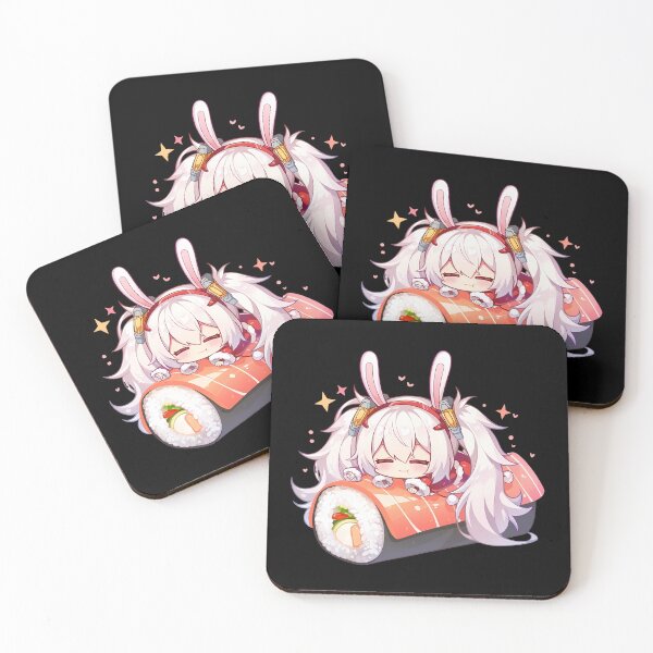 Item preview, Laffey Azur Lane Chibi Sushi Kawaii Anime Girl Bunny Cute Roll designed and sold by CarlosBender.