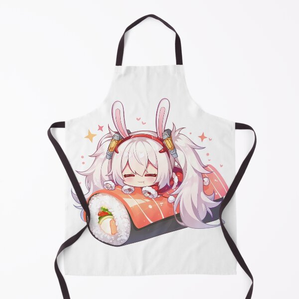 Item preview, Laffey Azur Lane Chibi Sushi Kawaii Anime Girl Bunny Cute Roll designed and sold by CarlosBender.