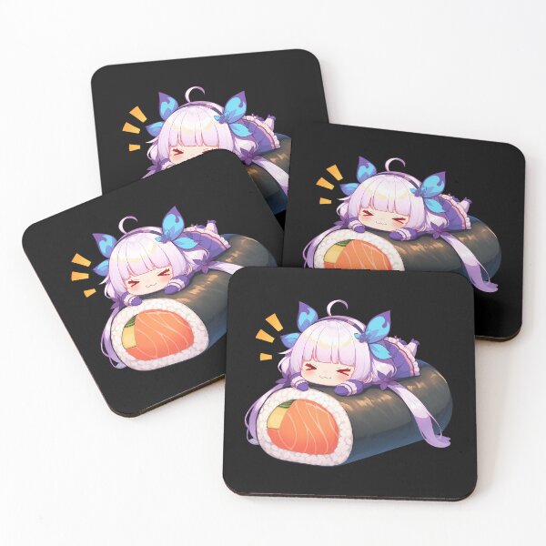 Item preview, Illustrious Azur Lane Chibi Sushi Kawaii Anime Girl Elegant Roll designed and sold by CarlosBender.