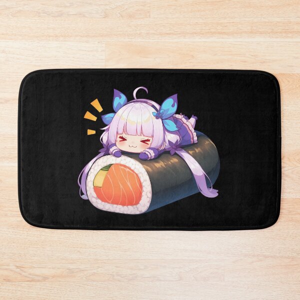 Item preview, Illustrious Azur Lane Chibi Sushi Kawaii Anime Girl Elegant Roll designed and sold by CarlosBender.