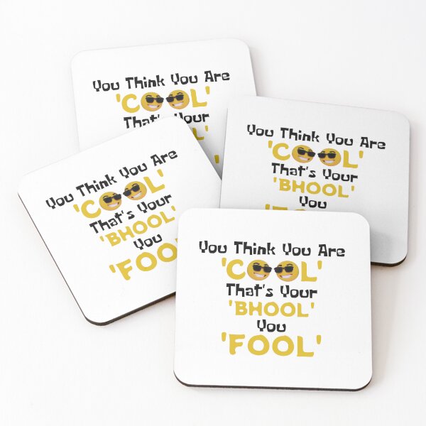 Item preview, Funny Sarcastic HINDI Typography – Quirky Desi Quote Design VER 33 designed and sold by mndesignworx.