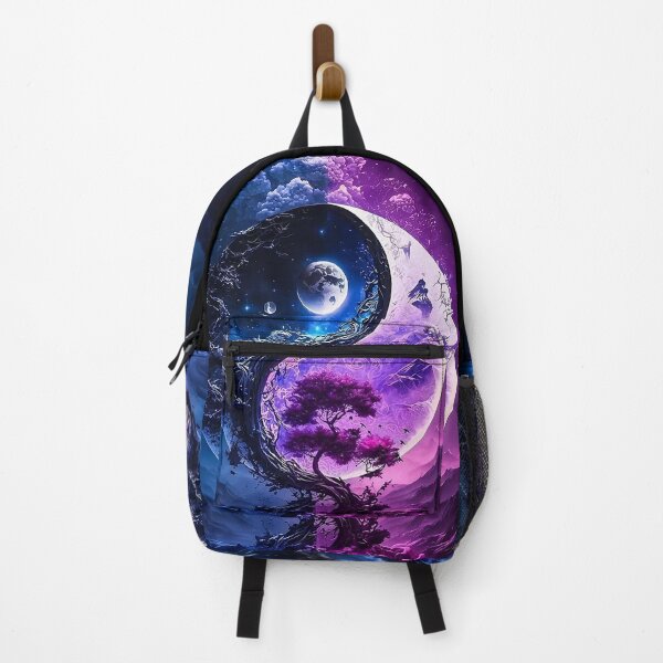 Item preview, Cosmic Yin Yang – Moon and Universe Balance designed and sold by AmetistLight.