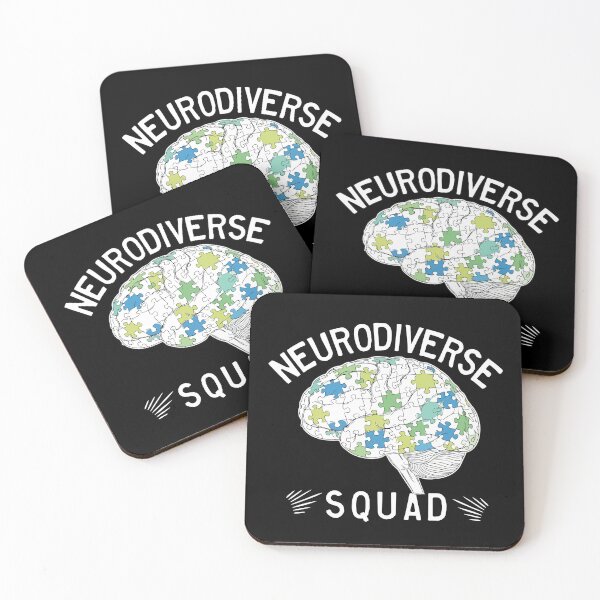 Item preview, Neurodiverse Squad – Puzzle Brain Design Shirt designed and sold by Suzy Perez Art.
