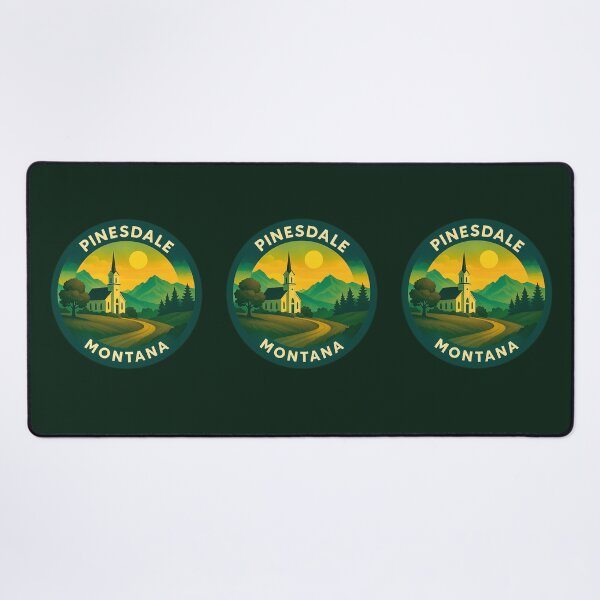 Item preview, Pinesdale Montana USA Vintage Travel designed and sold by Thistle-TShop.