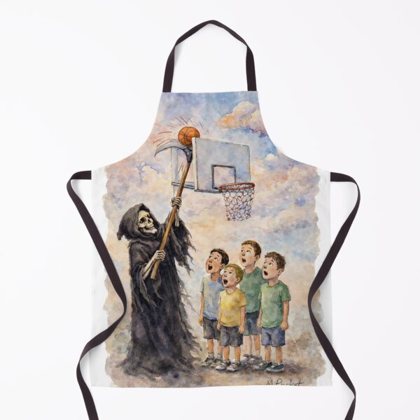 Item preview, Grim Helper #2 (getting basketball unstuck) designed and sold by Michael Puckett.