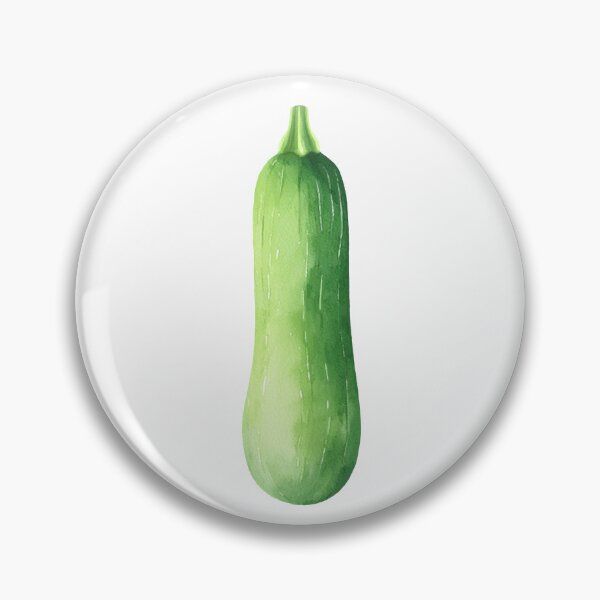 Item preview, Soft Watercolor Zucchini Sticker designed and sold by GentleDayStudio.