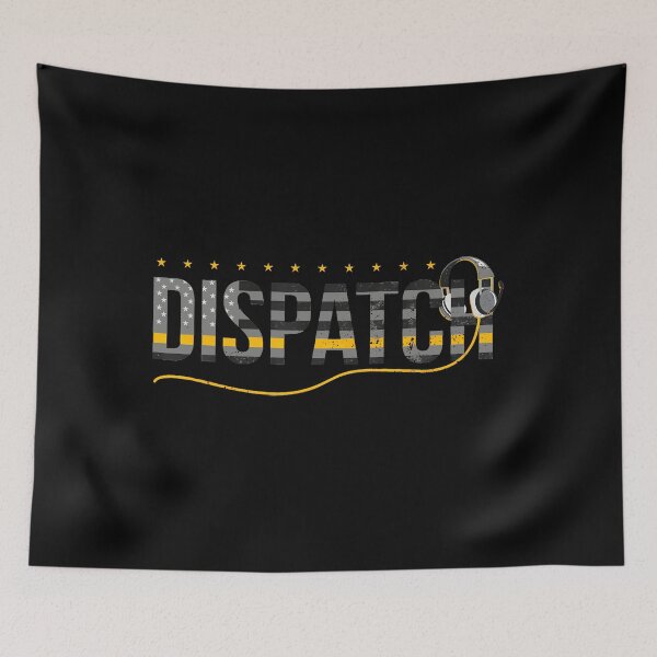 Item preview, Dispatch Thin Yellow Line Headset 911 Operator  designed and sold by kristanmcsain.
