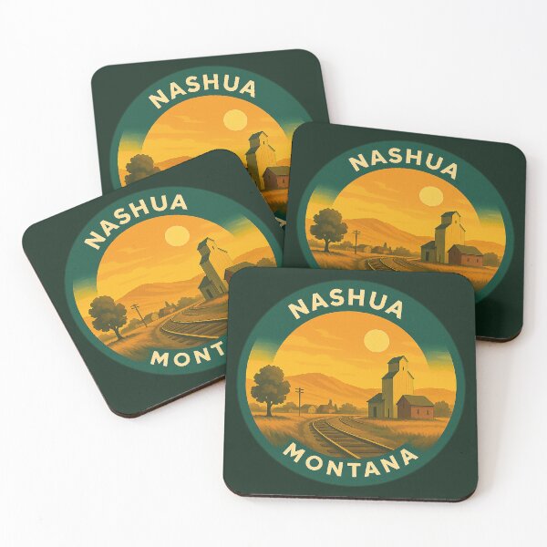 Item preview, Nashua Montana USA Vintage Travel  designed and sold by Thistle-TShop.