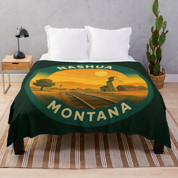 Item preview, Nashua Montana USA Vintage Travel  designed and sold by Thistle-TShop.