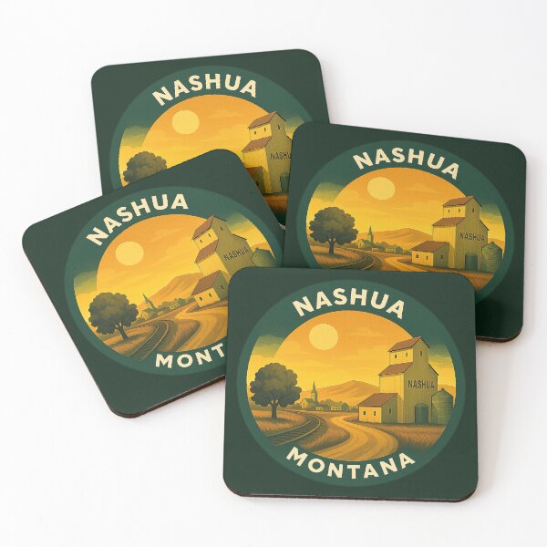 Item preview, Nashua Montana USA Vintage Travel  designed and sold by Thistle-TShop.