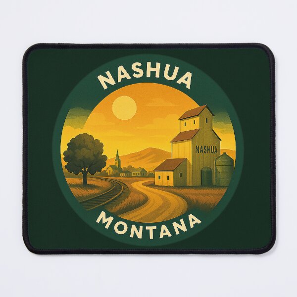 Item preview, Nashua Montana USA Vintage Travel designed and sold by Thistle-TShop.