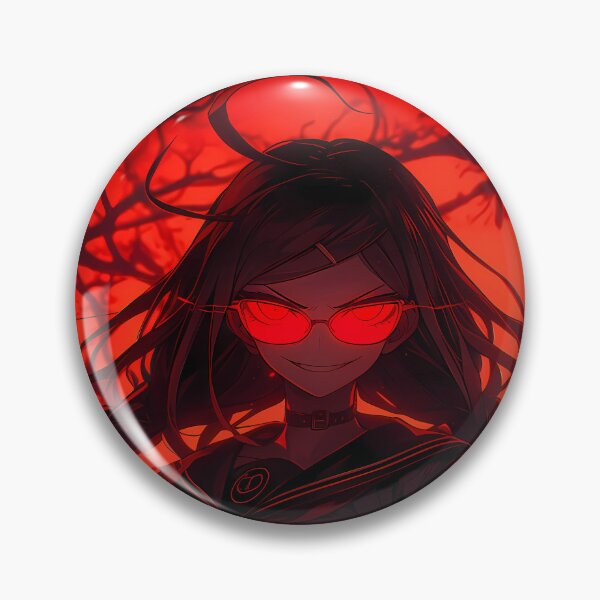 Item preview, Toko Fukawa Danganronpa Eerie Anime Girl Waifu Shadow Aura Under Crimson Forest Sky designed and sold by CarlosBender.