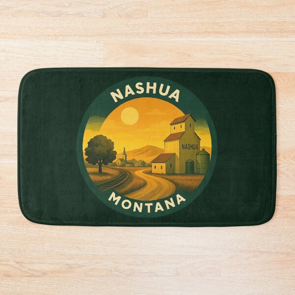 Item preview, Nashua Montana USA Vintage Travel  designed and sold by Thistle-TShop.