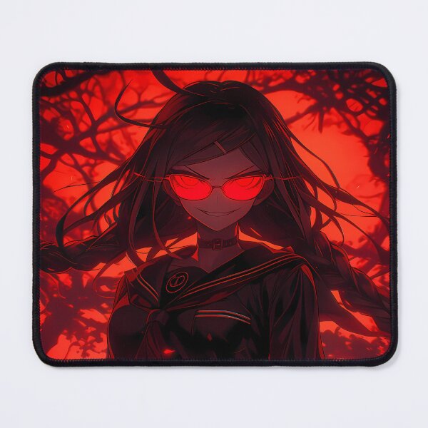 Item preview, Toko Fukawa Danganronpa Eerie Anime Girl Waifu Shadow Aura Under Crimson Forest Sky designed and sold by CarlosBender.