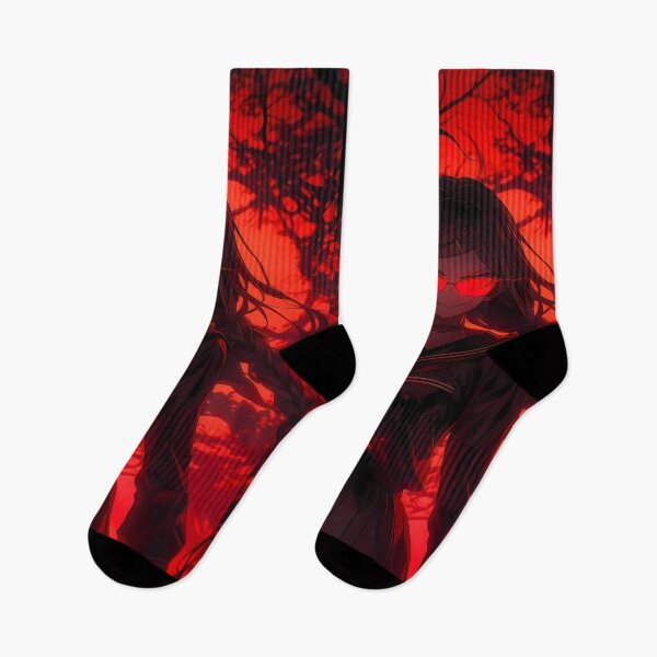 Item preview, Toko Fukawa Danganronpa Eerie Anime Girl Waifu Shadow Aura Under Crimson Forest Sky designed and sold by CarlosBender.