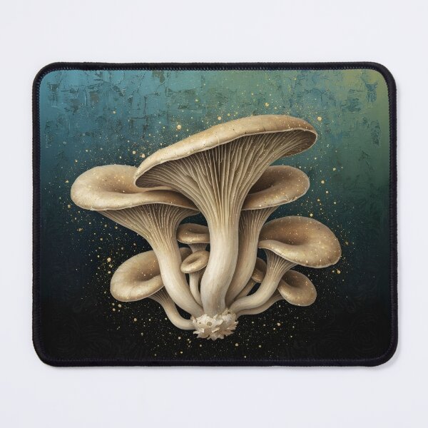 Item preview, Oyster Fungus - Vintage Botanical Art designed and sold by AlruniaAhnArt meets BrainChaosPrints.