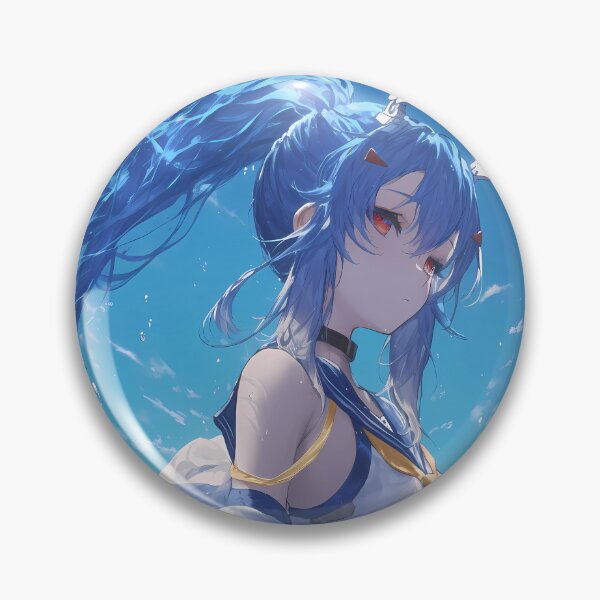 Item preview, Ayanami Azur Lane Anime Girl Waifu Ocean Warrior Blue Sky Dynamic Sea Aesthetic designed and sold by CarlosBender.
