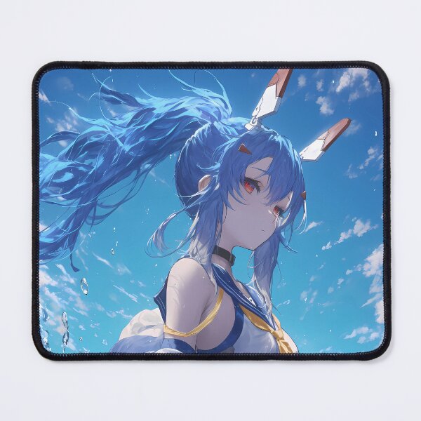 Item preview, Ayanami Azur Lane Anime Girl Waifu Ocean Warrior Blue Sky Dynamic Sea Aesthetic designed and sold by CarlosBender.