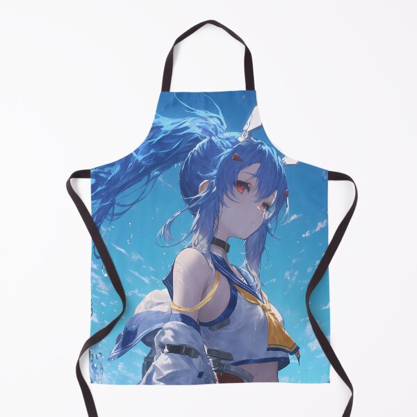 Item preview, Ayanami Azur Lane Anime Girl Waifu Ocean Warrior Blue Sky Dynamic Sea Aesthetic designed and sold by CarlosBender.