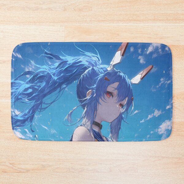 Item preview, Ayanami Azur Lane Anime Girl Waifu Ocean Warrior Blue Sky Dynamic Sea Aesthetic designed and sold by CarlosBender.