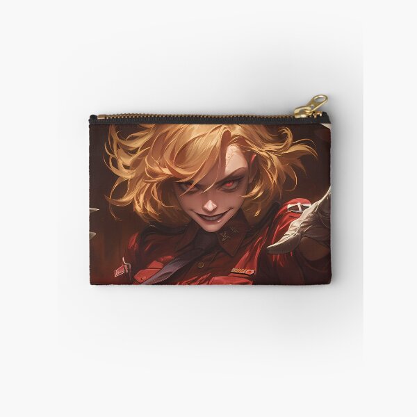 Item preview, Seras Victoria Hellsing Anime Girl Waifu Fiery Dark Battle Energy Scene designed and sold by CarlosBender.