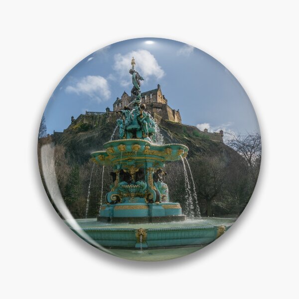 Item preview, Edinburgh Castle from Ross Fountain designed and sold by RJW Images.