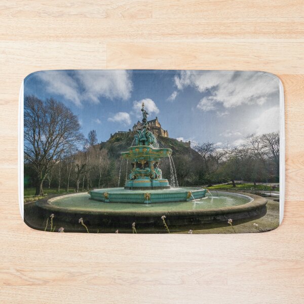 Item preview, Edinburgh Castle from Ross Fountain designed and sold by RJW Images.