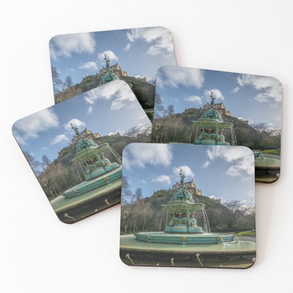Item preview, Edinburgh Castle from Ross Fountain designed and sold by RJW Images.
