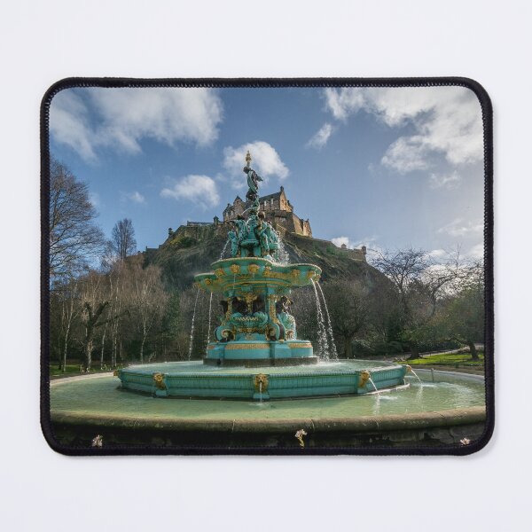Item preview, Edinburgh Castle from Ross Fountain designed and sold by RJW Images.