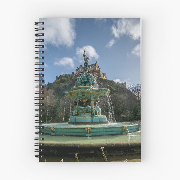 Item preview, Edinburgh Castle from Ross Fountain designed and sold by RJW Images.