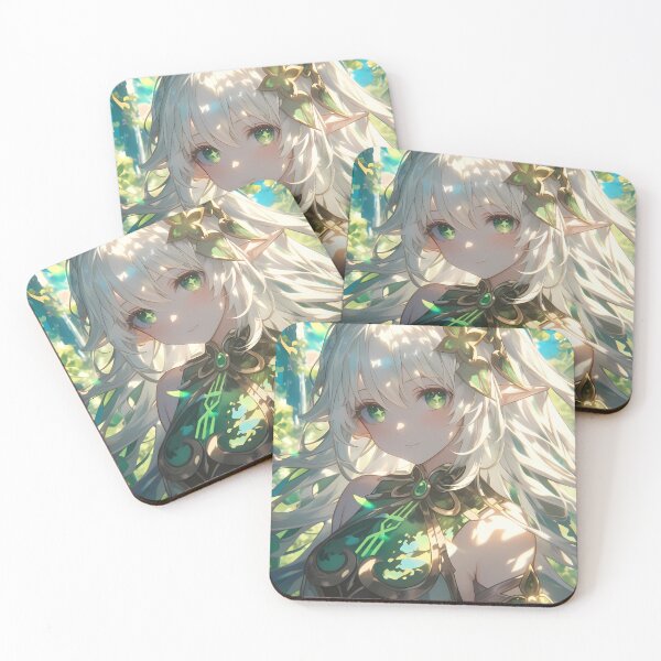 Item preview, Bright Nahida Genshin Impact Girl Waifu Forest Light Nature Magic designed and sold by CarlosBender.