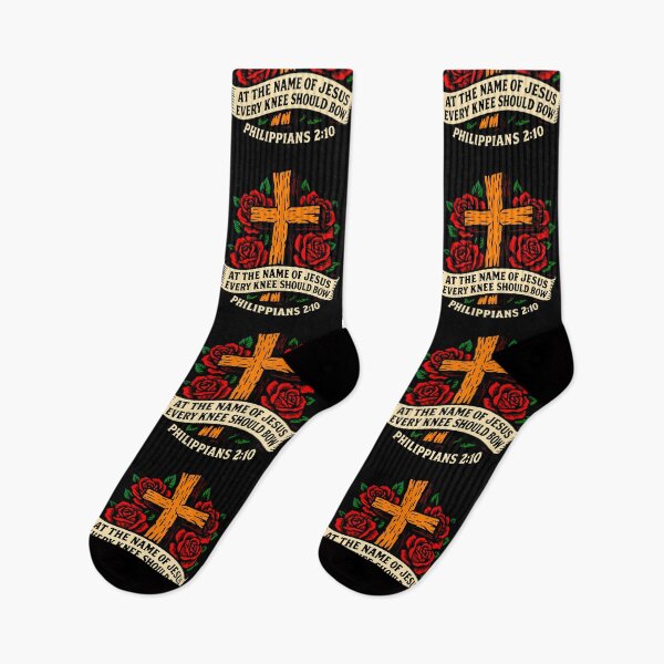 Item preview, Philippians 2:10 At The Name Of Jesus Every Knee Should Bow designed and sold by plushism.