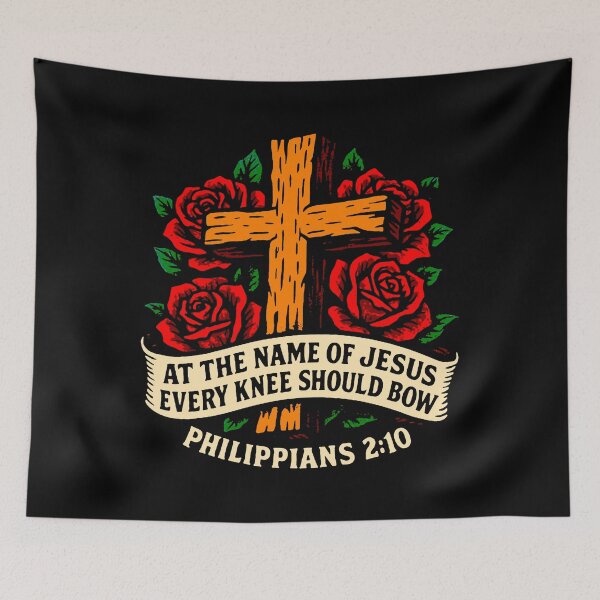 Item preview, Philippians 2:10 At The Name Of Jesus Every Knee Should Bow designed and sold by plushism.