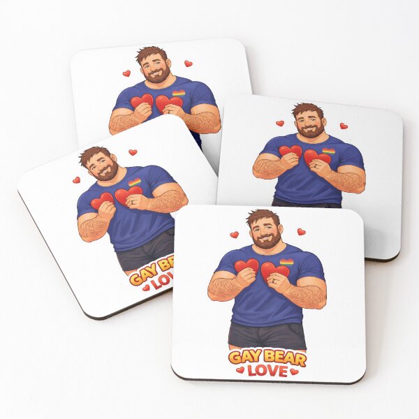 Item preview, Gay Bear Love Valentine Sticker designed and sold by MPForet.