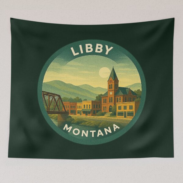 Item preview, Libby Montana USA Vintage Travel  designed and sold by Thistle-TShop.